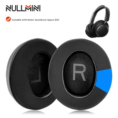 NullMini-Replacement Earpads for Anker Soundcore Space Q45 Headphones, Cooling Gel Ear Cushion, Earmuff Sleeve, Headband