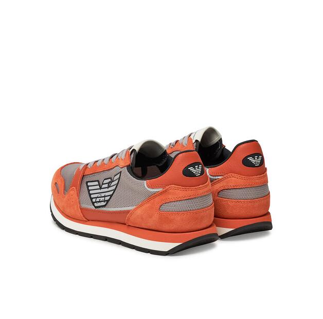 Мужские кроссовки Emporio Armani X4x537 xn730 u550 красные