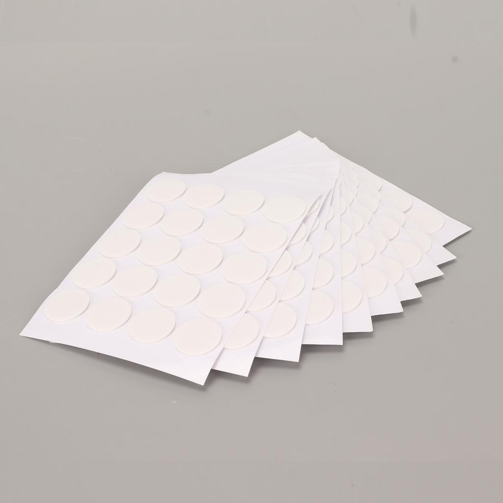 200pcs Candles Wicks Stickers DIY Round Shape Transparent Adhesive Hot Wax Wick Stickers