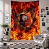Stade Rennais FC Wall Tapestry Home Decor Wall Hanging Cloth for Bedroom Living Room Background