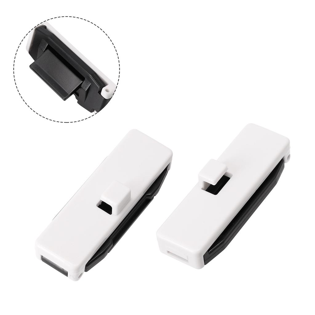2Pcs 6.5x2.3x1cm Adjustable-Car Seats-Belt Safety Holder Stopper Buckle Seats Belt Clamp Clip Car-seat-Belt Accessoies