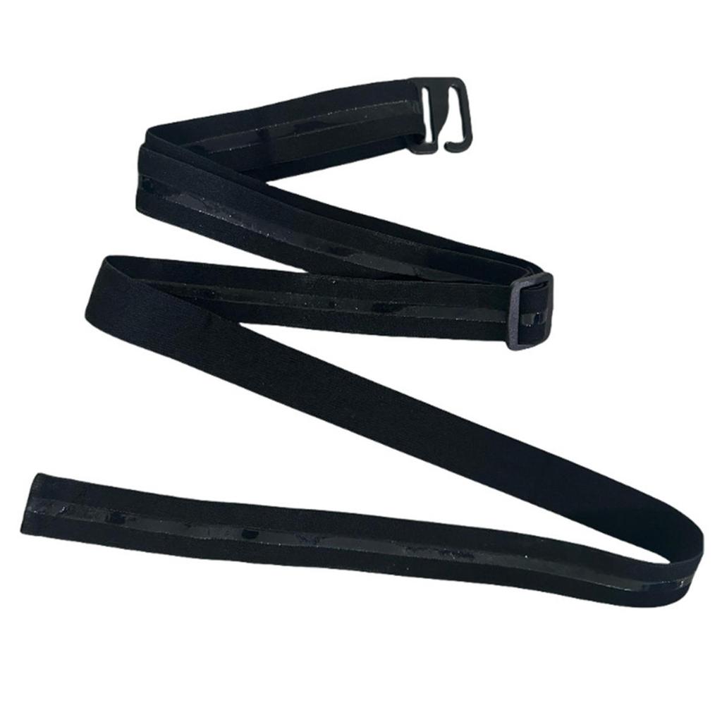 Camisas Masculinas Femininas Cintos de Fixação Nylon Preto Antiderrapante Faixa de Cintura Alças Ajustáveis Suportes para Camisa para Enfiar Suspensórios Antirrugas para Negócios