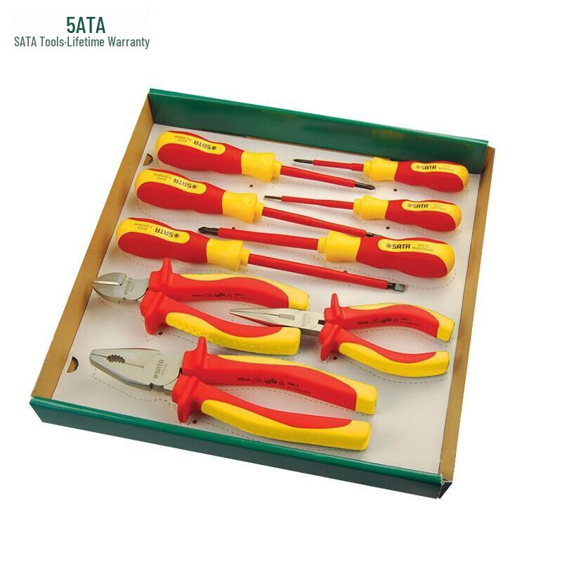 SATA 9-Piece VDE Insulated Tool Set 9-piece