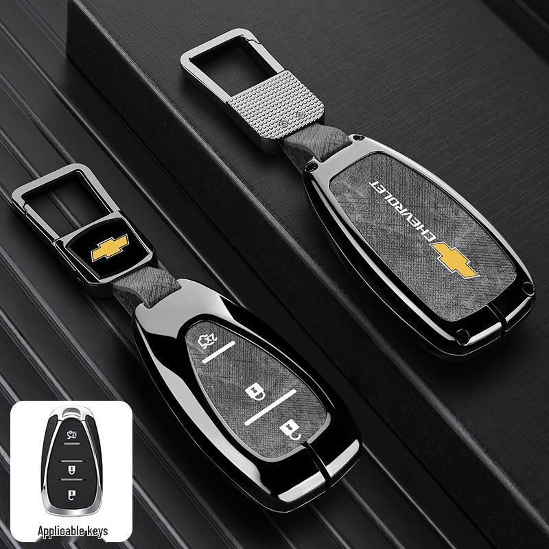 Chevrolet Key Case for Equinox, Malibu XL, Trax, Trailblazer, Orlando, Monza - Car Shell Cover
