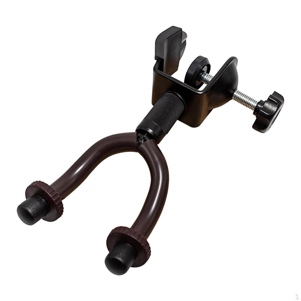 Creative Portable Heavy-Duty Music Instrument Hanger Holder with Hooks, Rack Stand for