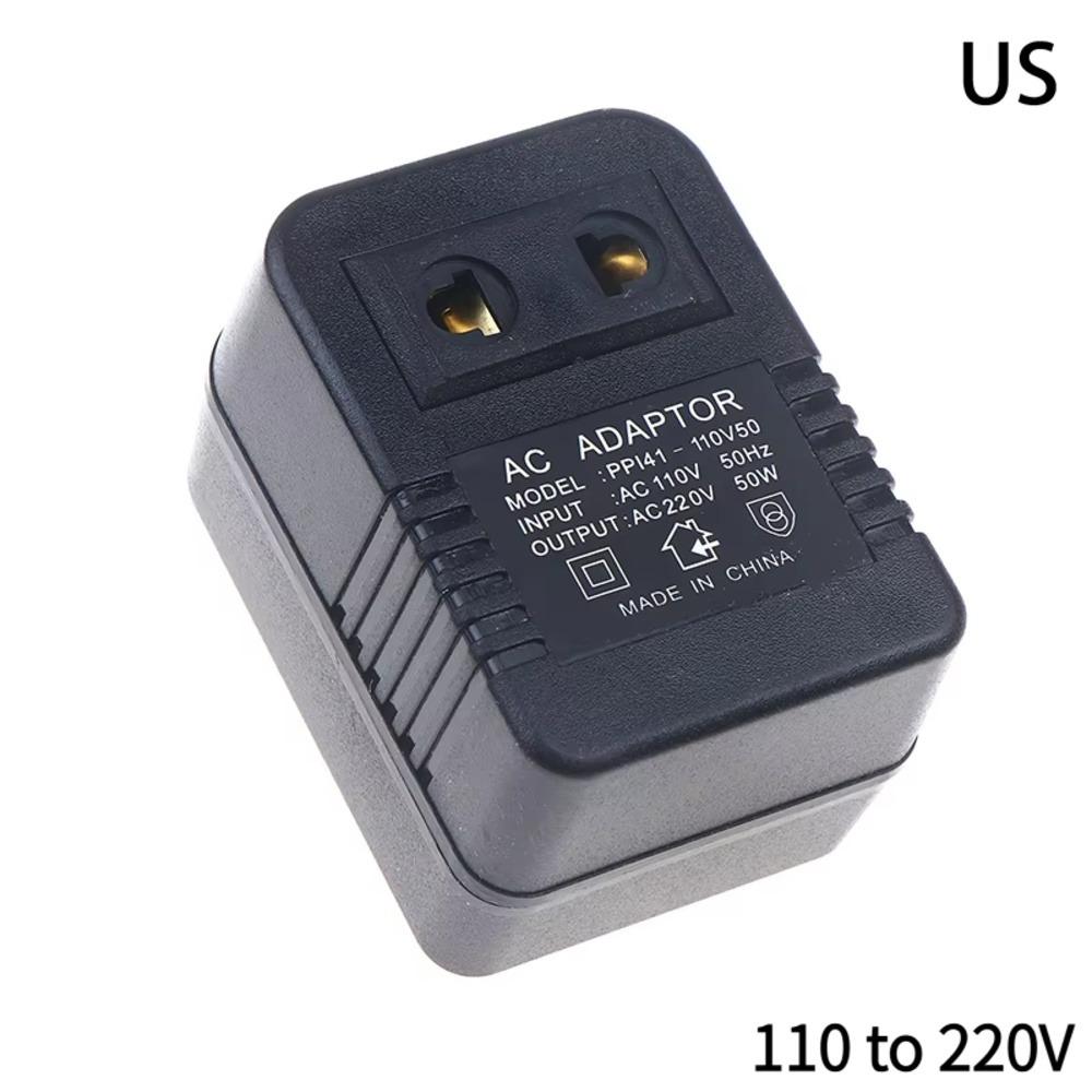Seyahat Ev Aletleri için 1 Adet AC 220-240V - 110-120V Düşürücü Transformatör Voltaj Dönüştürücü
