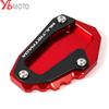 For DUCATI Multistrada 950 1100 1260 1200 S GT 1200S V4 Accessories Motorcycle Kickstand Side Stand Extension Pad Valve Caps