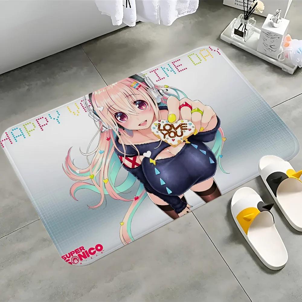 VIKAMA Adorable Anime Style Decorative Rug Suitable For Living Rooms Hallways And Games Rooms Home Decor