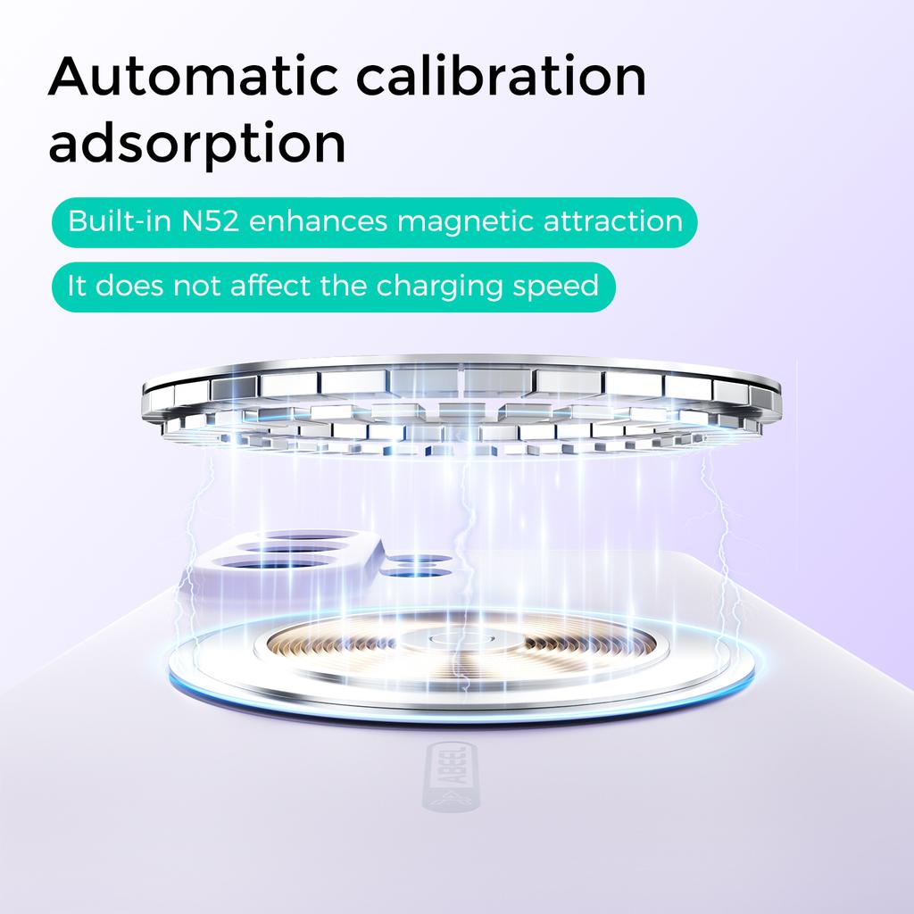 ABEEL Magnetische Hülle für Samsung Galaxy S26+ Skin Touch Flüssigsilikon Handy-Rückseite