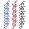 10Pcs 7MM RC Car Shell Clip R?Shape Metal Body Clips Pins for 1/ 1/6 1/8 1/10 RC Car