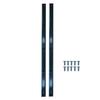 Mounting Screws Skateboard Rails Protection Reduce Friction Skateboard Rib Bones ABS Colorful Skateboard Rail Guards Deck Guards