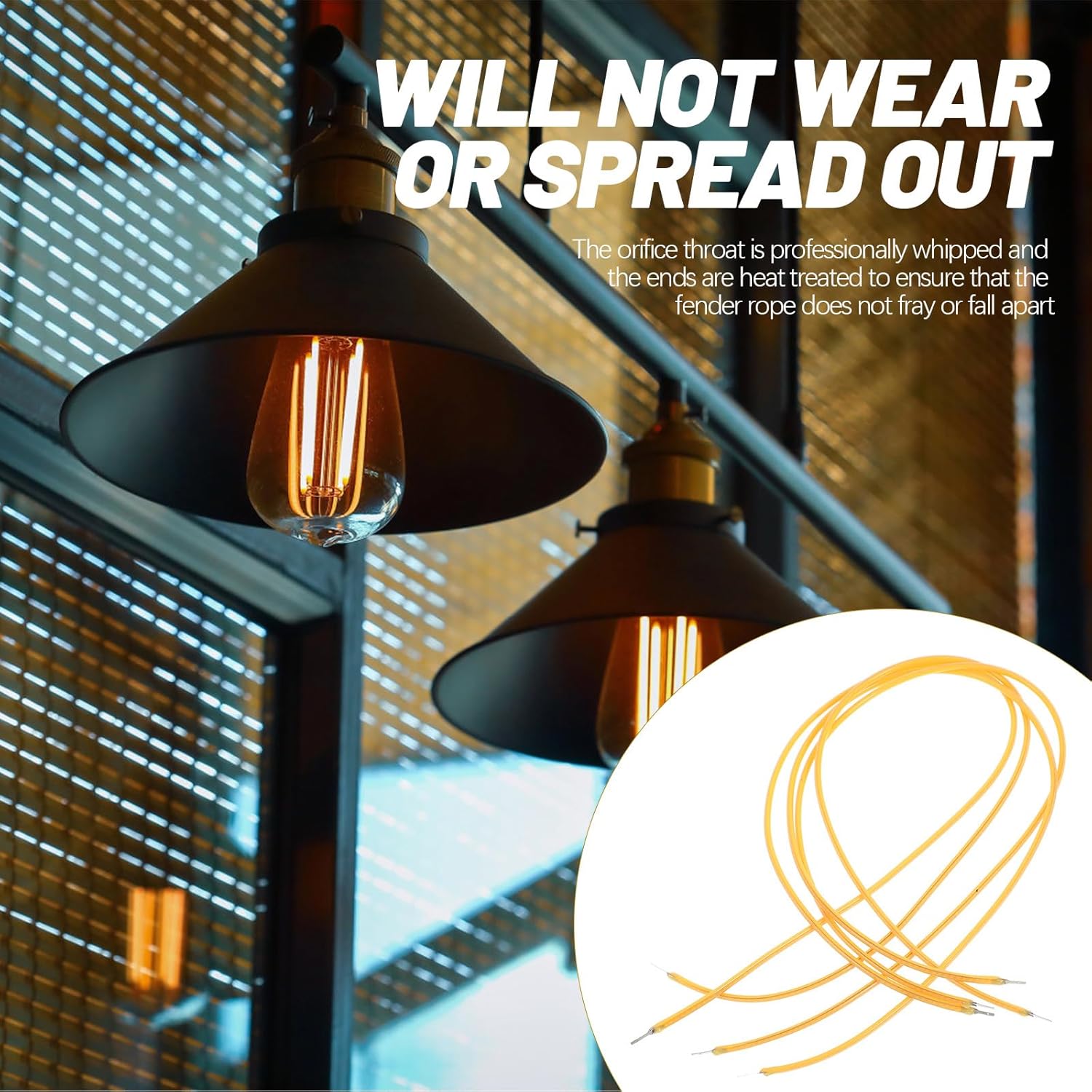 

jojofuny 4pcs LED Filament 300mm Flexible Filament Light for Retro Bulb Repair Accessories - Warm Light Source for Indoor_Outdoor Lighting