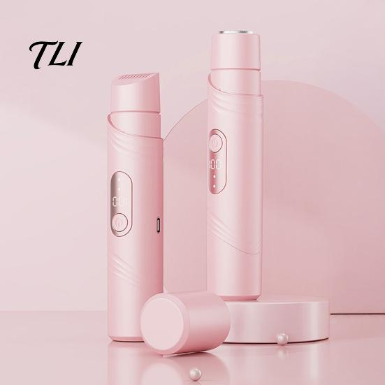 Dual-Head Electric Shaver Women Shaver, Rechargeable IPX7 Waterproof Bikini Trimmer, Easy Clean Hair Removal Epilator for Face Body Underarms Legs