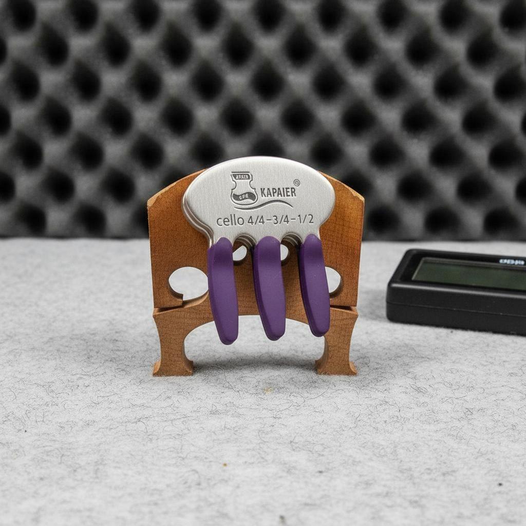 Metal Violin Mute Lowers Volume Practice Maximum Dampening Sound Dampener Cello