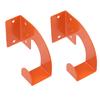 2 Sets Kettensägenhalter Platzsparend Robust Pulverbeschichtetes Metall Wandmontierter Kettensägenhaken für Elektrowerkzeuge