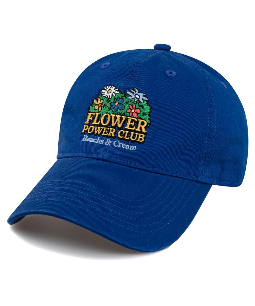 Bichiseuaenkeulim Flower Power Club Ball Cap-Blue
