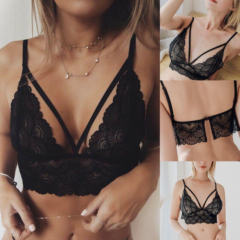 Elegant Women's Lace Bralette With High Elasticity Perfect For Summer Cami Style