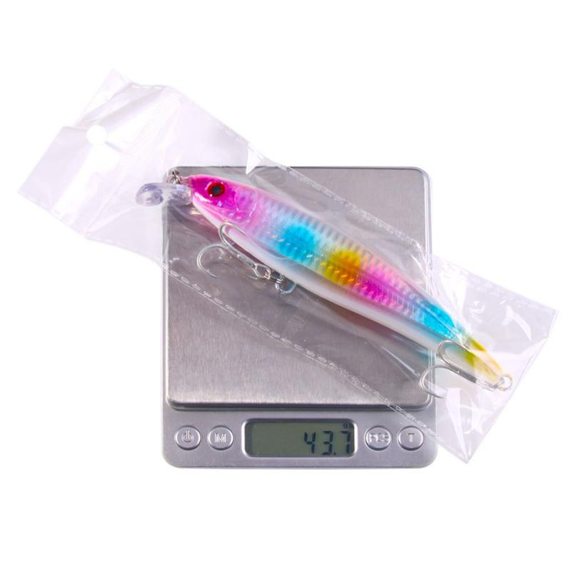 10PCS 16cm-42g-2#Blood groove hook minnow lure, large splash minnow lure, floating minnow fishing lure