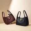 Cowhide New Women's Bag Crossbody Bucket Bag Handbag