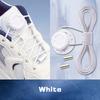 New Automatic Shoelaces Without Ties Install Simple Swivel Buckle Laces Thick Rope Sneakers Shoelace Shoe Accessories 1Pair