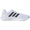 Adidas Neo Lite Racer 2.0 Comfortable PU Cushioning Lightweight Low-Top Casual Running Shoes Men Sneakers White EG3282