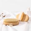 1pcs Exfoliating Wooden Body Massage Shower Brush Natural Bristle Bath Brush Soft SPA Woman Man Skin Care Wet Dry Body Brush