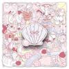 50 Ballet Style Graffiti Stickers Cartoon Cute Little Fresh Hand-painted Decorative Mobile Phone Case Handbook Stickers