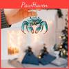 Whimsical Acrylic Crab Decor Keychain For Cars Cute And Playful Addition