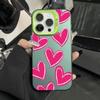 New Heart-shaped Protective Case for iPhone 18, iPhone 16 Pro, Creative 14/15 Pro Max Matte Finish, 13-inch Screen.