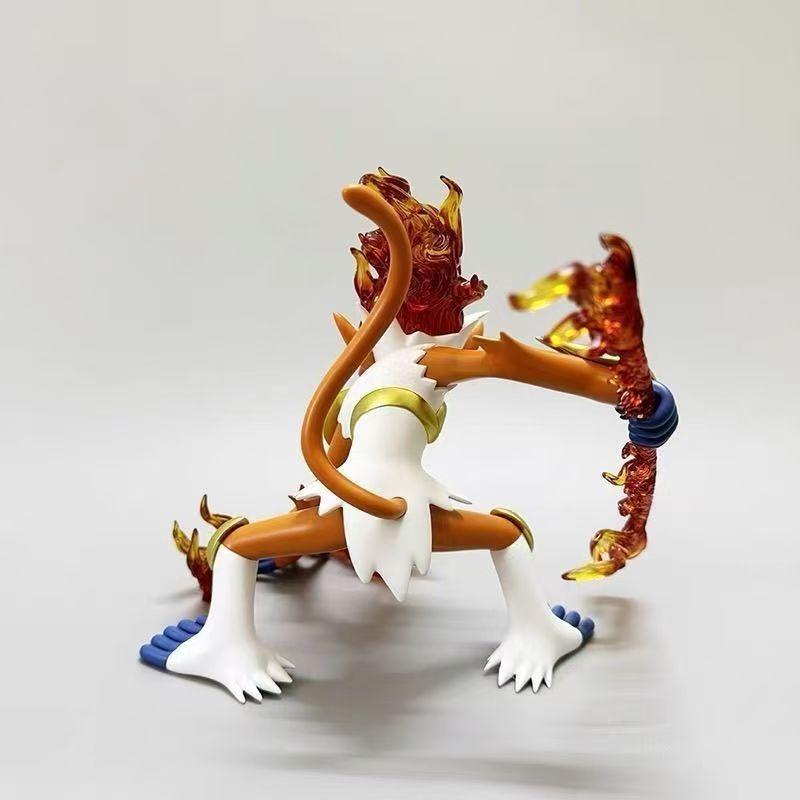 Pokemon Infernape Collectible Figure Evolution Set Statue Model Desktop Display Ornament For Pokemon Anime Fans