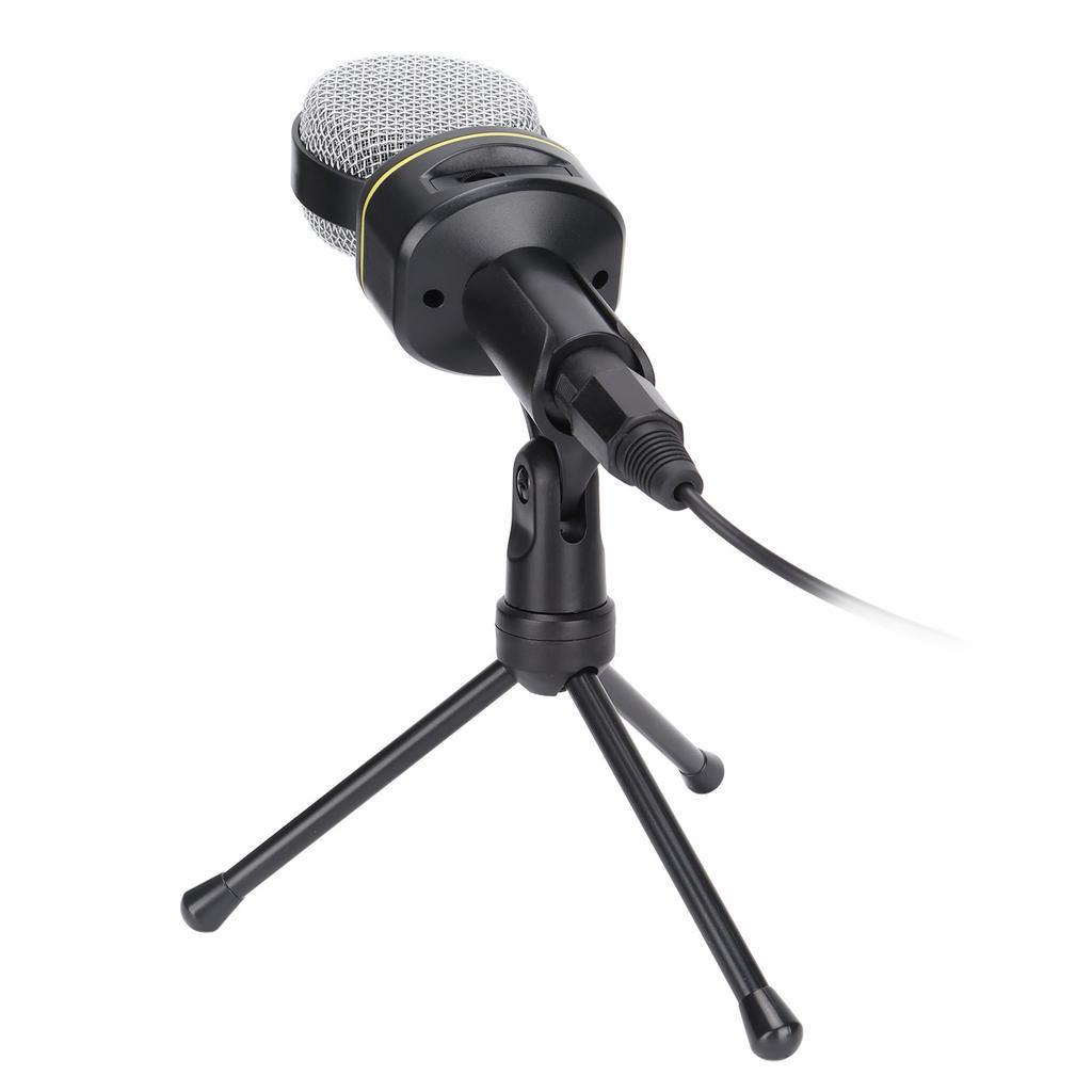 Gaming Mikrofon Omnidirektional Geräuscharm Kompakt Tragbar Langlebig ABS Online Aufnahmezubehör für PC