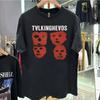 Talking Heads Grafik T-Shirt Remain in Light Schwarzes T-Shirt Kurzarm NH25706 Unisex T-Shirt