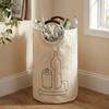 Large Capacity Bottle Collector Bag Oxford Cloth Recycling Bin Bag Dirty Clothes Basket  Office