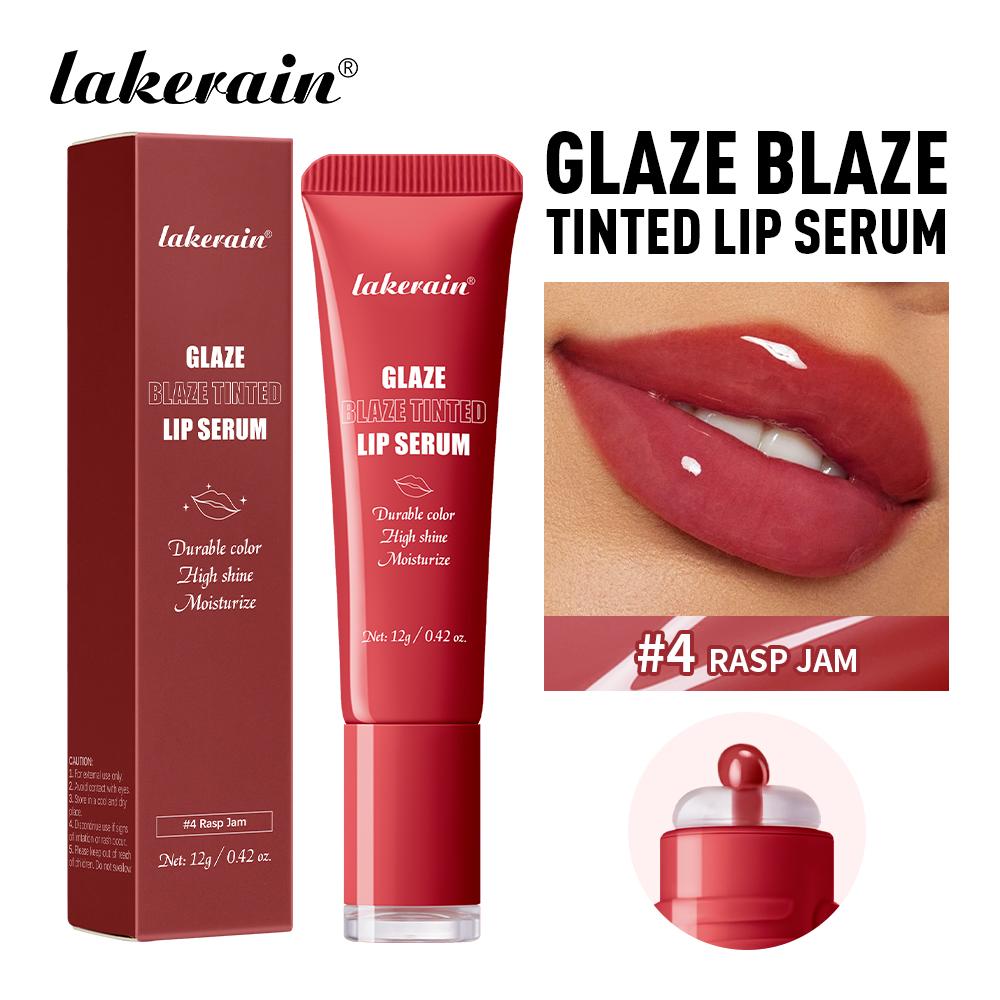 Xiaomi 6 Colors Lip Gloss Glowy Balm Tinted Lip Moisturizer Repairing Nourishing Lip Tint Glow Liquid Lip Gel Hydrating Lips Care