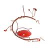 Oriole Bird Feeder for Jelly And Orange, Hanging Birdfeeder with Fruit Holder, Outdoor Orange Slice Bird Feeder for Garden Backyard Birds