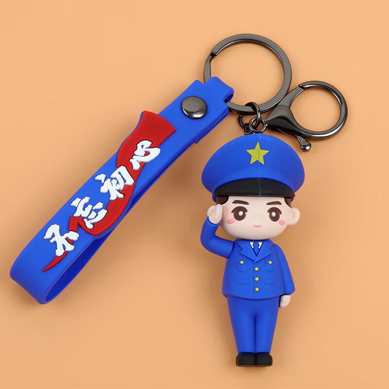 

Saluting Soldier 3D Cartoon Keychain