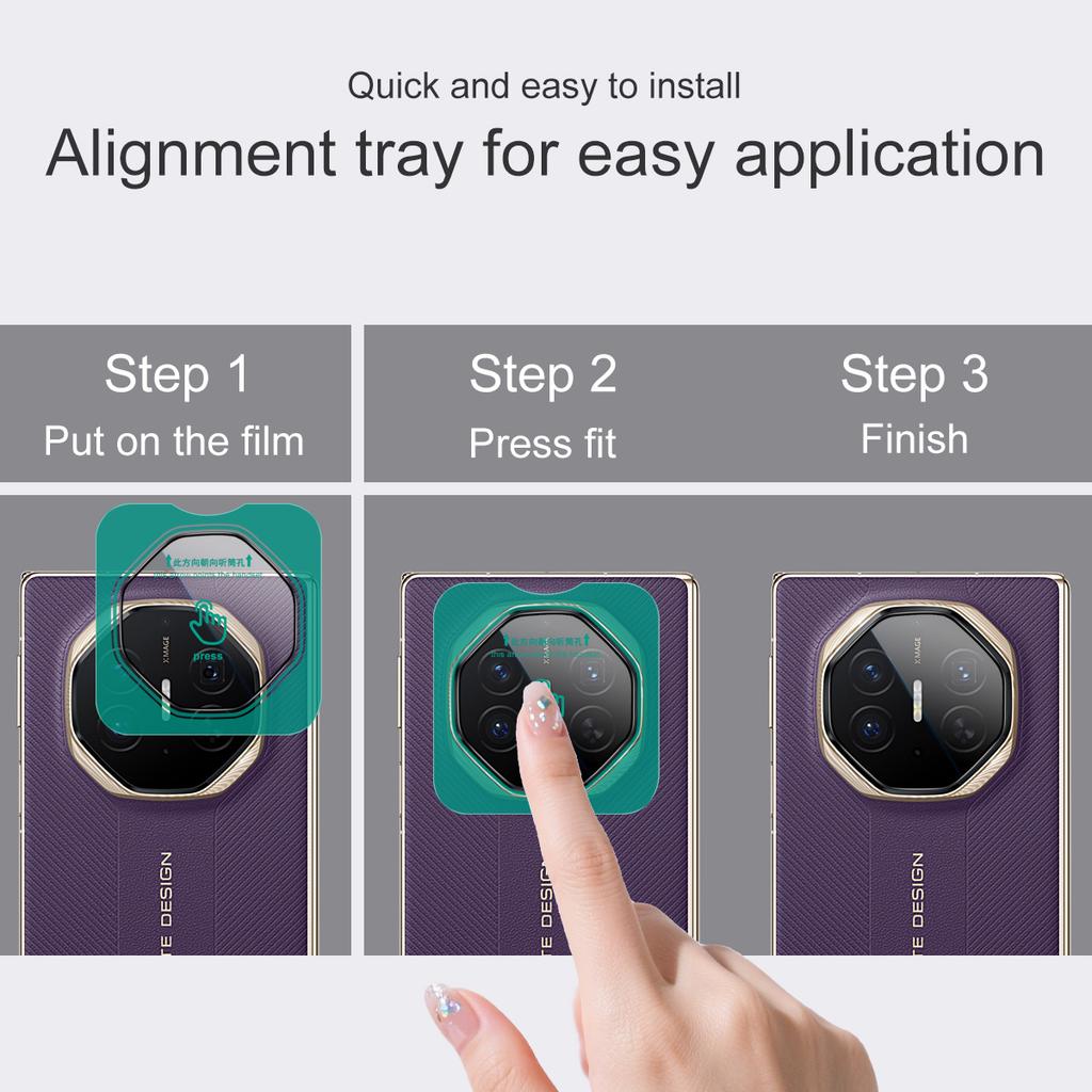 For Huawei Mate XTs Glass IMAK High Definition Glass Lens Film Self-positioning Version