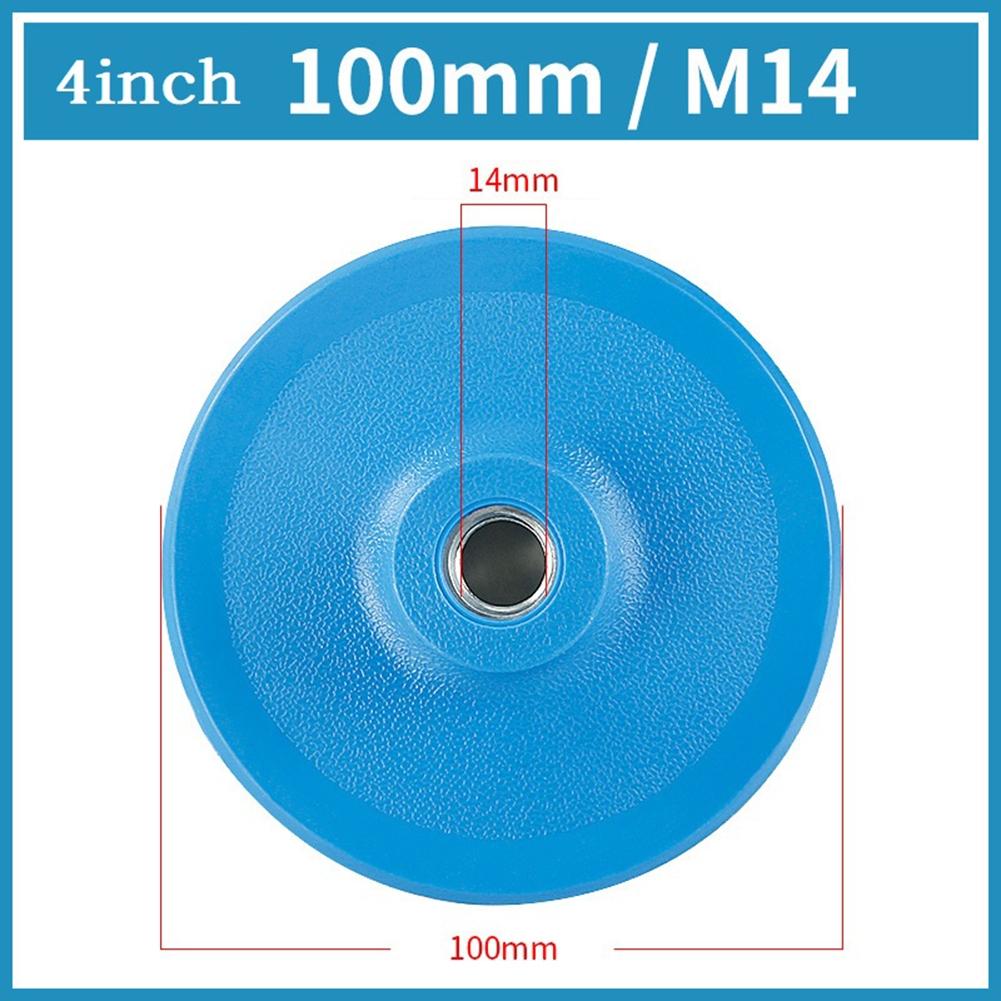 3 4in Disc Backing Pad Sandpaper Disco Soporte Pad Hook-Loop Plate