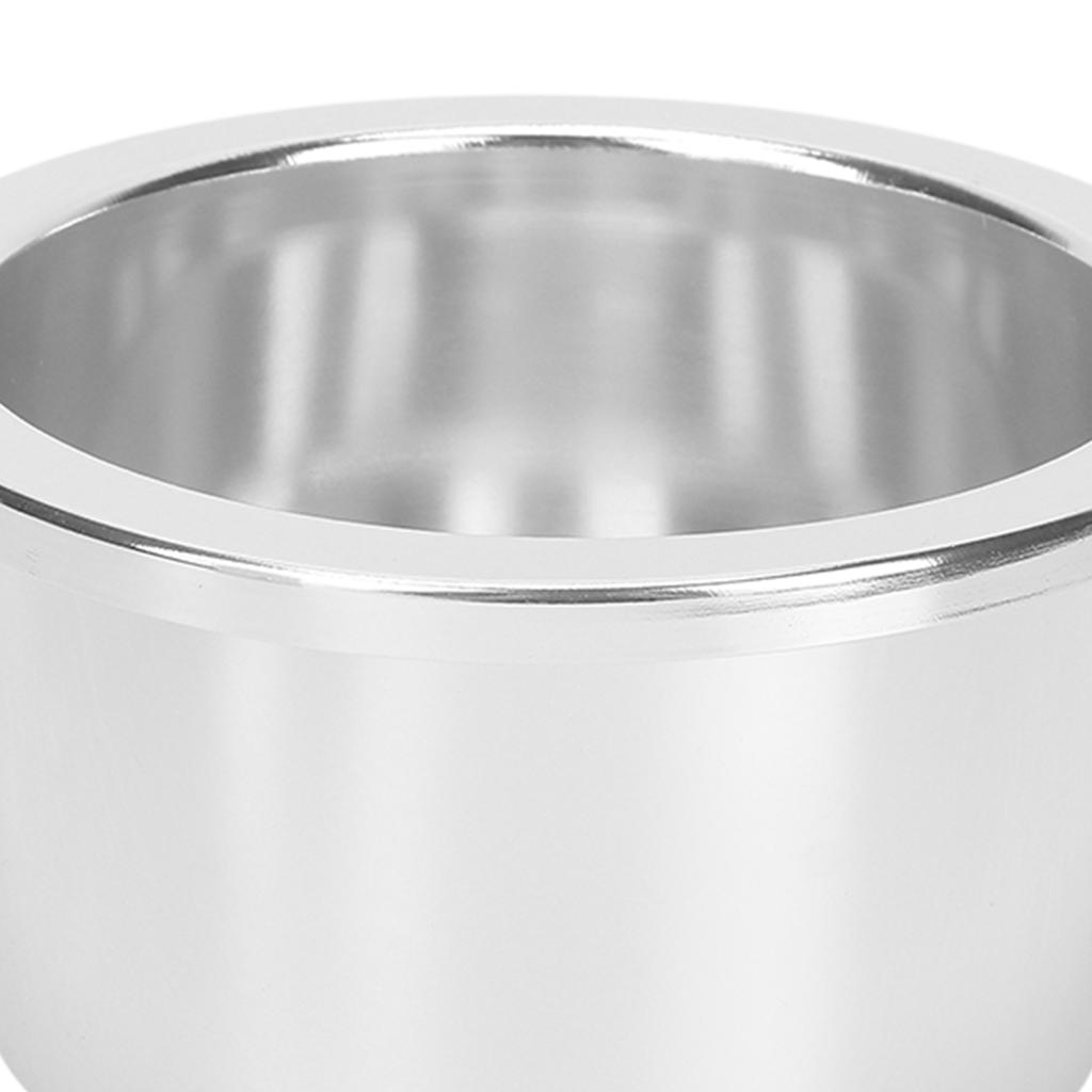 100mm Wax Warmer Replacement Pot Portable Hair Removal Waxing Bowl Accessory for Hair Remover Machine Silver