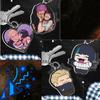 Acryl Schlüsselanhänger für Jjk Kento Nanami Kinji Hakari Kirara Hoshi Anime Charakter Acryl Schüler Rucksack Anhänger Geburtstagsgeschenk