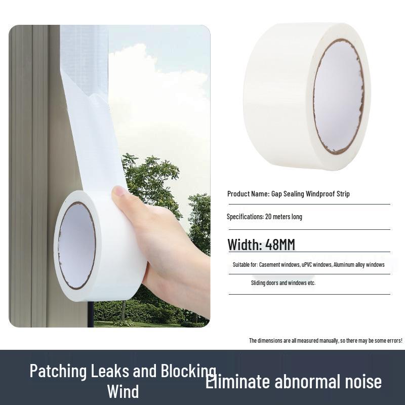 Draft-Free Door & Window Sealing Strip: Leakproof, No-Residue, Windproof, Insulation Film