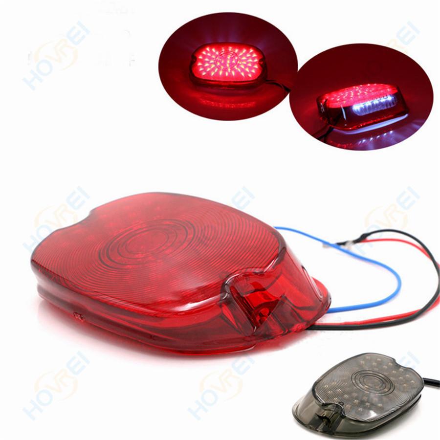 Red Color LED Tail Light Brake Turn Signals For Harley Tour Road King glide Dyna
