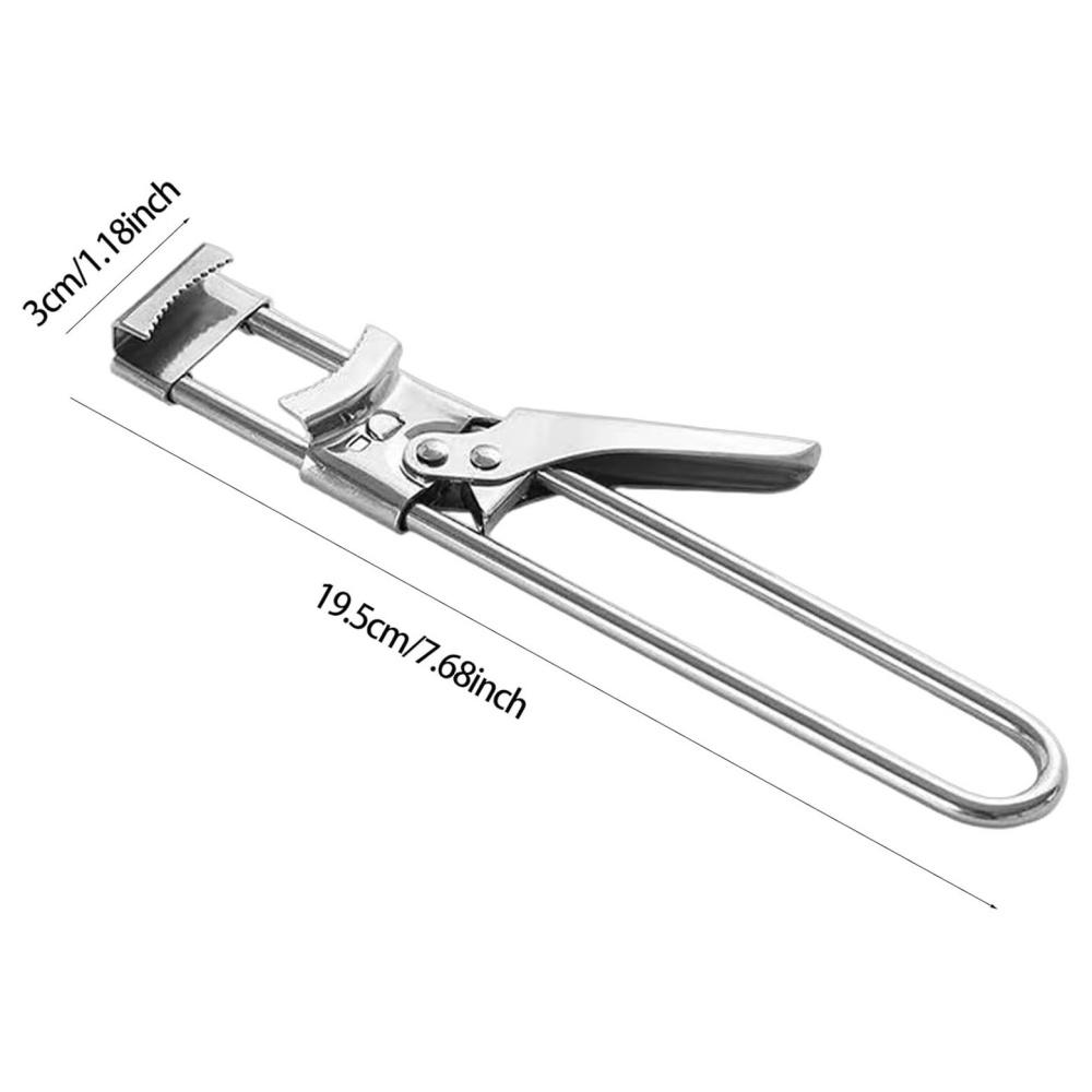 Adjustable Stainless Steel Can Jar Opener For Weak Hands