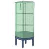 Vidaxl Raised Planter with Greenhouse, Rattan Look, 40X40X140 Cm