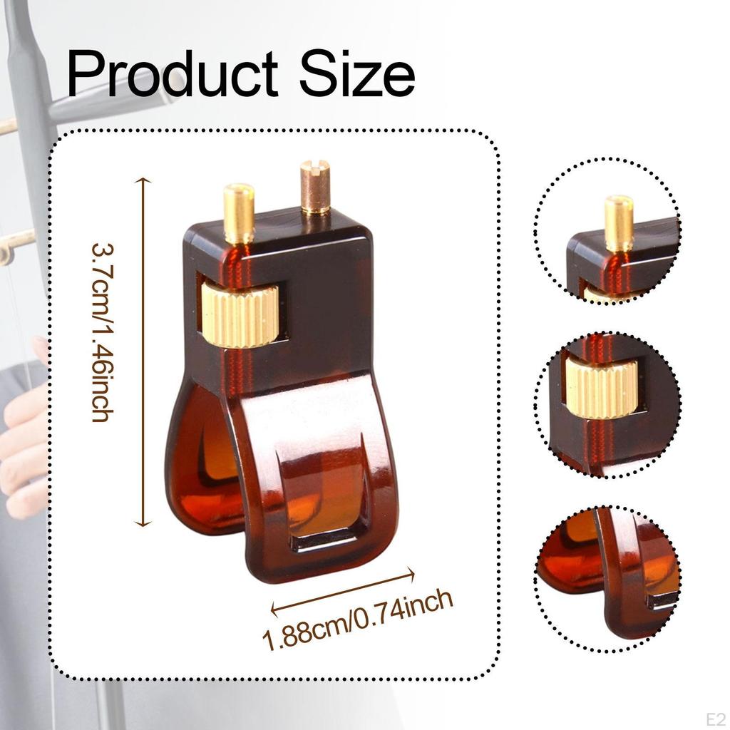 3x Erhu Fine Tuner String Adjustment, Professional High Performance Music Instrument Accessory,