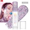 Stick Glitter Corpo, Pittura Facciale, Gel Paillettes, Trucco Sirena, Carnevale Festival Musicale, Capelli, Ombretto, Trucco.