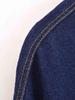 Autumn Women's Versatile Denim Jacket with Loose Fit and Big Pockets