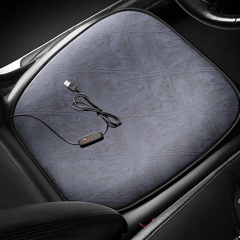 

1PCS Universal Heated Car Seat Cover 5V USB Car Heating Seat Cushion Pad 3 Gear Adjustable Winter Warmer Seat Protector