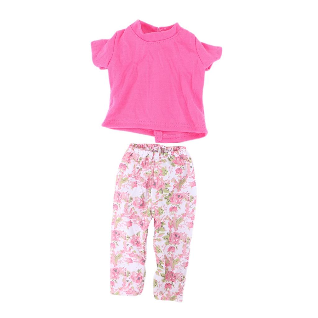 18 Zoll Puppenkleid, hübscher ärmelloser Rock, mädchenhafte Kleidung, Puppenhaus-Zubehör, Outfit für 45 cm Puppenzubehör, Mädchenspielzeug, Geburtstagsgeschenk