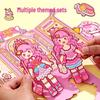 Little Mochi Dress-up Jelly Stickers Quiet Book - 2026 Popular Girl's Toy